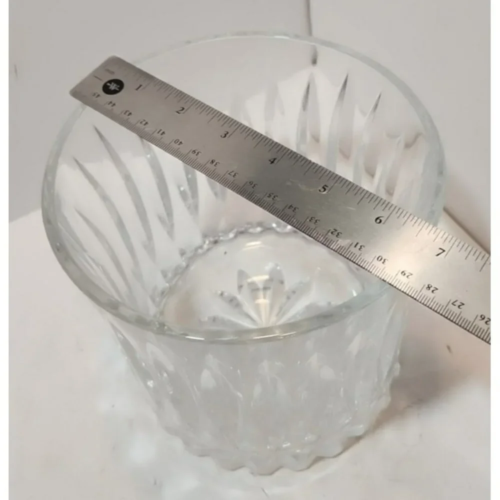 Vintage France Cristal D' Arques Clear Heavy Crystal Ice/Champagne Bucket